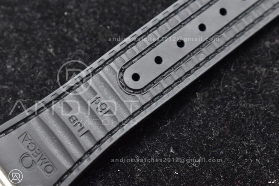 1:1 SBF Black SS A8900 Gummy Super Edition Constellation on Strap Clone Gray Dial Best 0101